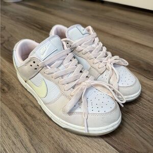 Dunk Low Premium Sneaker in Light Soft Pink & Coconut Milk